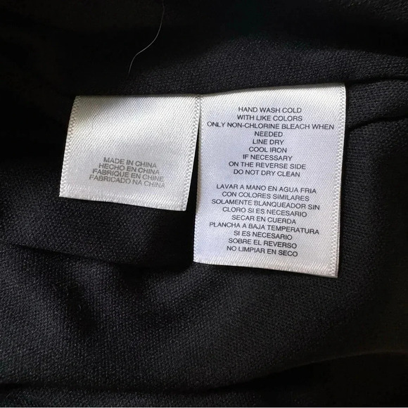 RACHEL Rachel Roy Iggy Draped Metallic Dress Mini Silver Combo Sleeveless Size M - Picture 10 of 10